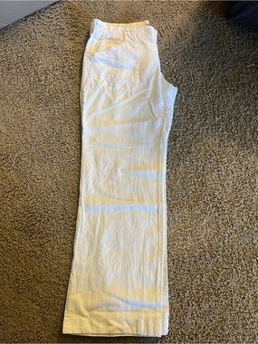 Converse White Wide-Leg Trousers